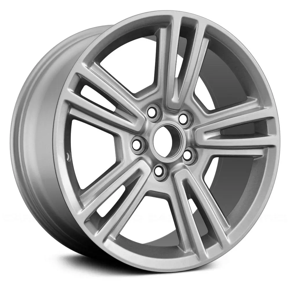 17X7 Silver Remanufactured Alloy Wheel For Ford Mustang 2010–2014 | Oem Factory Replacement Rim | Fits 5X114.3 Bolt Pattern 1