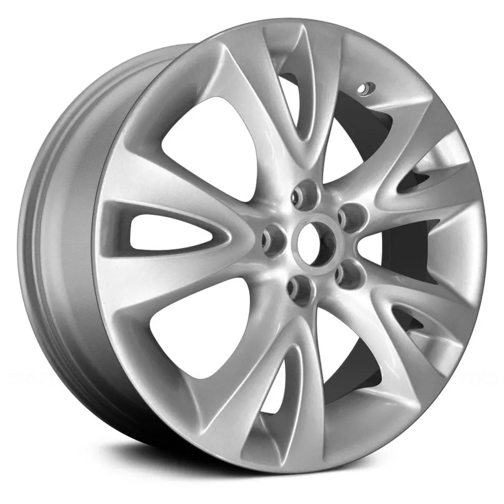 18X7.5 Silver Remanufactured Alloy Wheel For Ford Taurus 2010–2012 | Oem Replacement Rim | Fits 5X114.3 Bolt Pattern 1