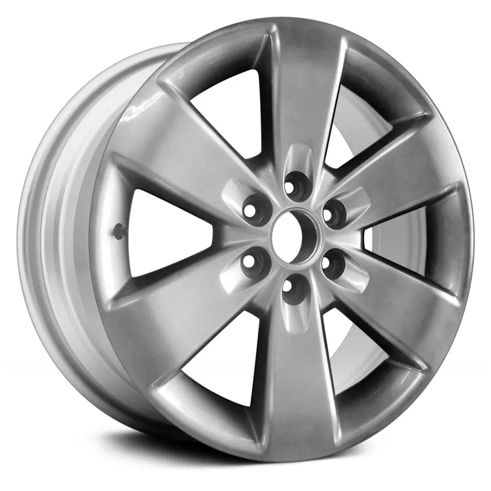 20X8.5 Dark Silver Metallic Remanufactured Alloy Wheel For Ford F-150 2010–2014 | Oem Factory Replacement Rim | Fits 6X135 Bolt Pattern 1