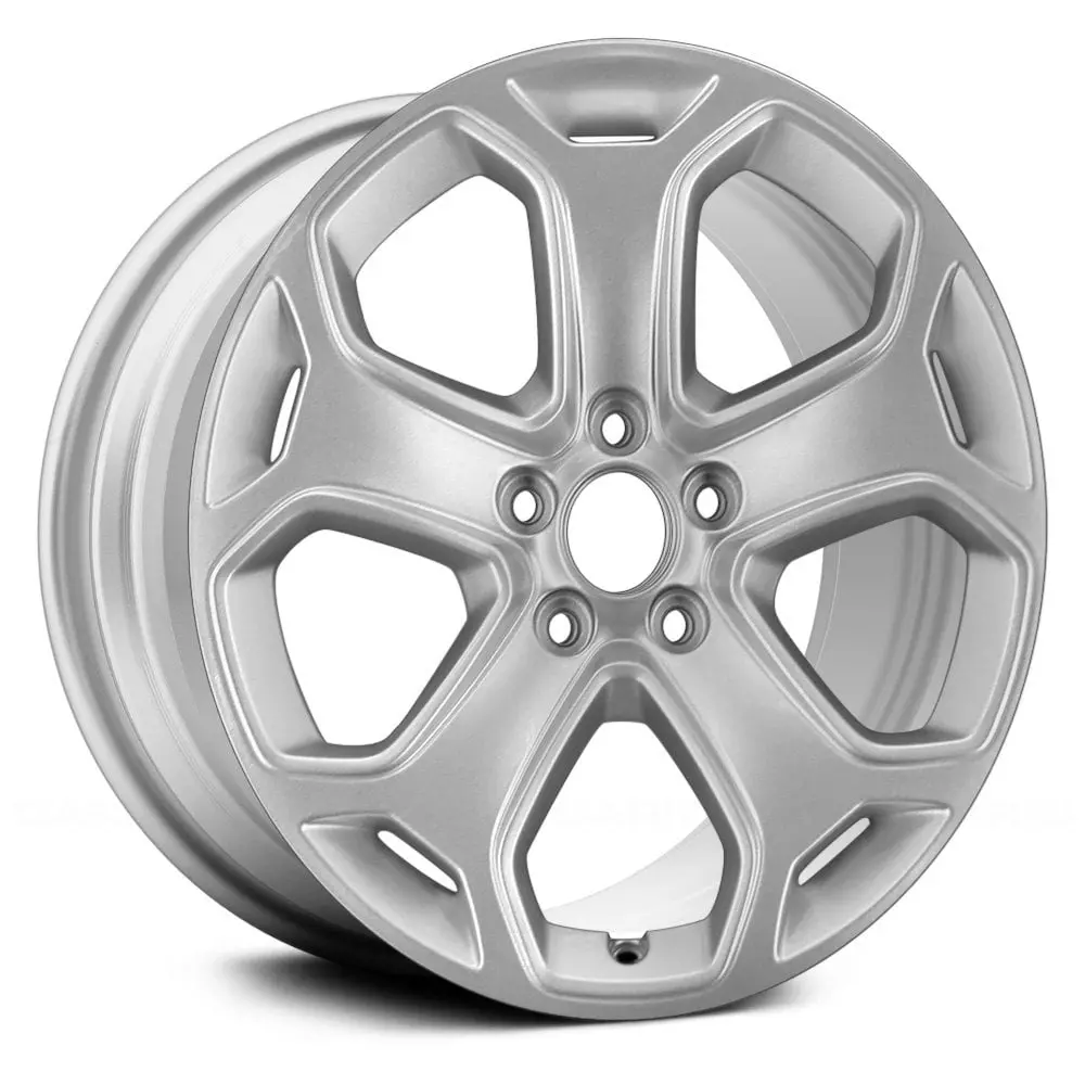 18X8 Silver Remanufactured Alloy Wheel For Ford Edge 2011–2014 | Oem Factory Replacement Rim | Fits 5X114.3 Bolt Pattern 1