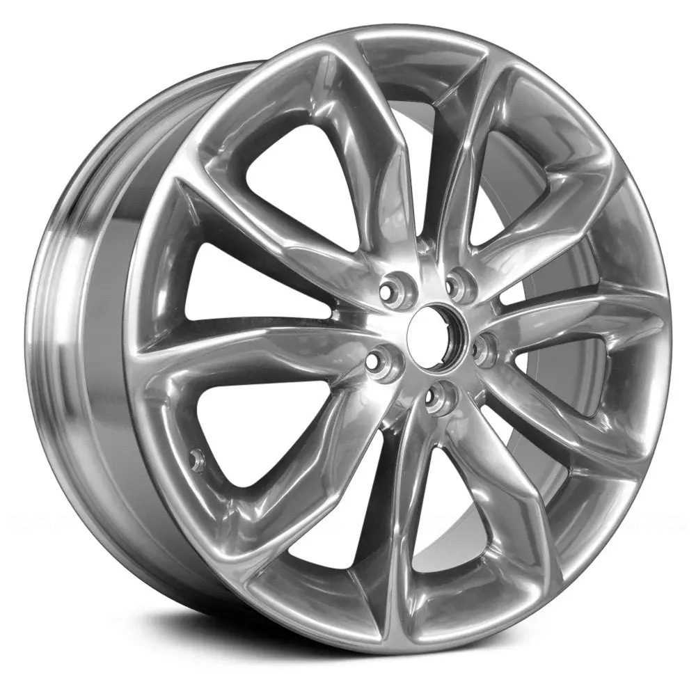 20X8.5 Polished Remanufactured Alloy Wheel For Ford Explorer 2011–2015 | Oem Replacement Rim | Fits 5X114.3 Bolt Pattern 1