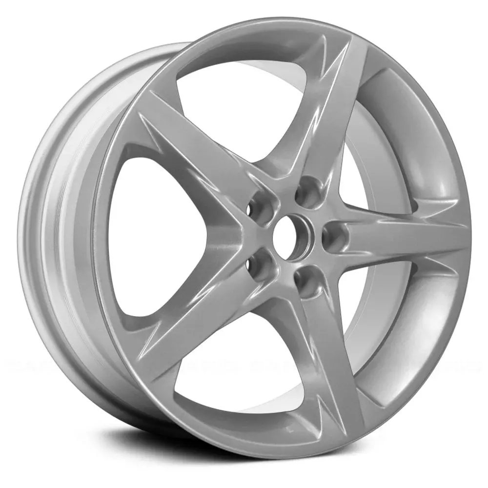 18X8 Silver Remanufactured Alloy Wheel For Ford Focus 2012–2013 | Oem Replacement Rim | Fits 5X108 Bolt Pattern 1