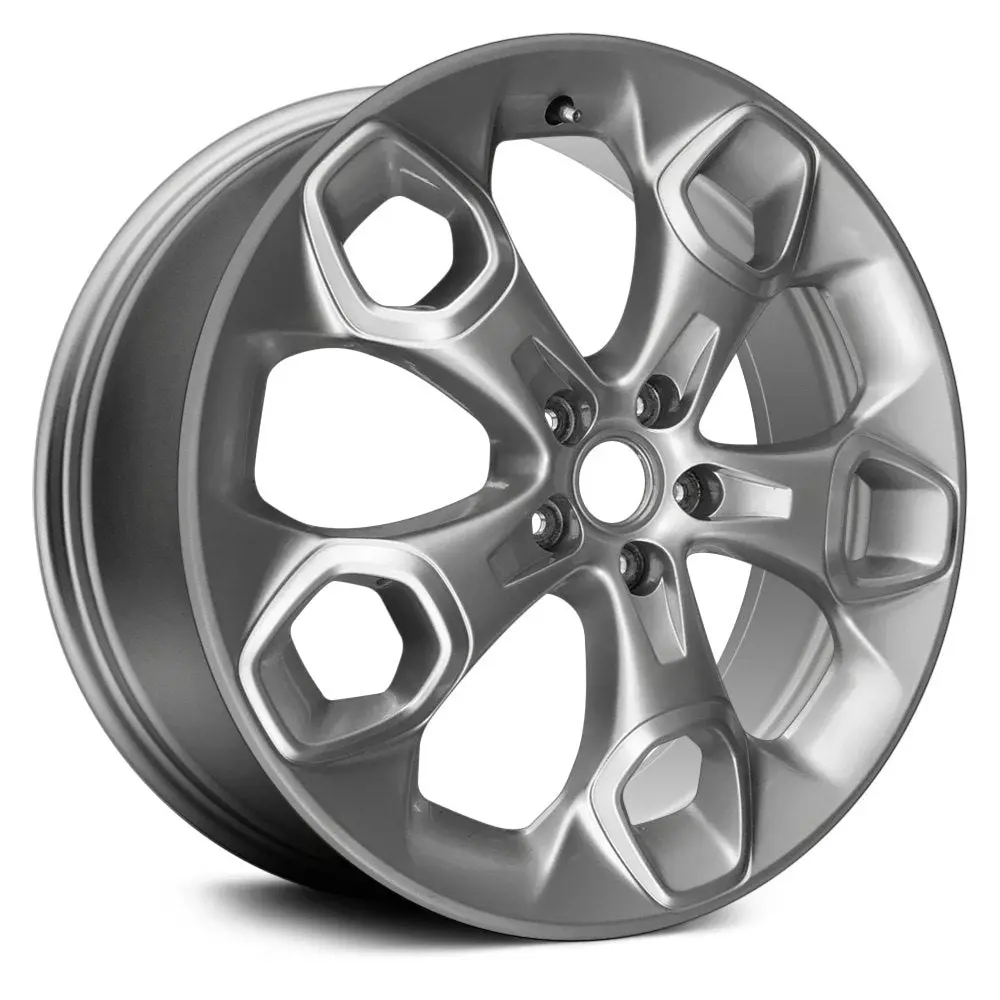 19X8 Silver Remanufactured Alloy Wheel For Ford Escape 2013–2016 | Oem Factory Replacement Rim | Fits 5X108 Bolt Pattern 1