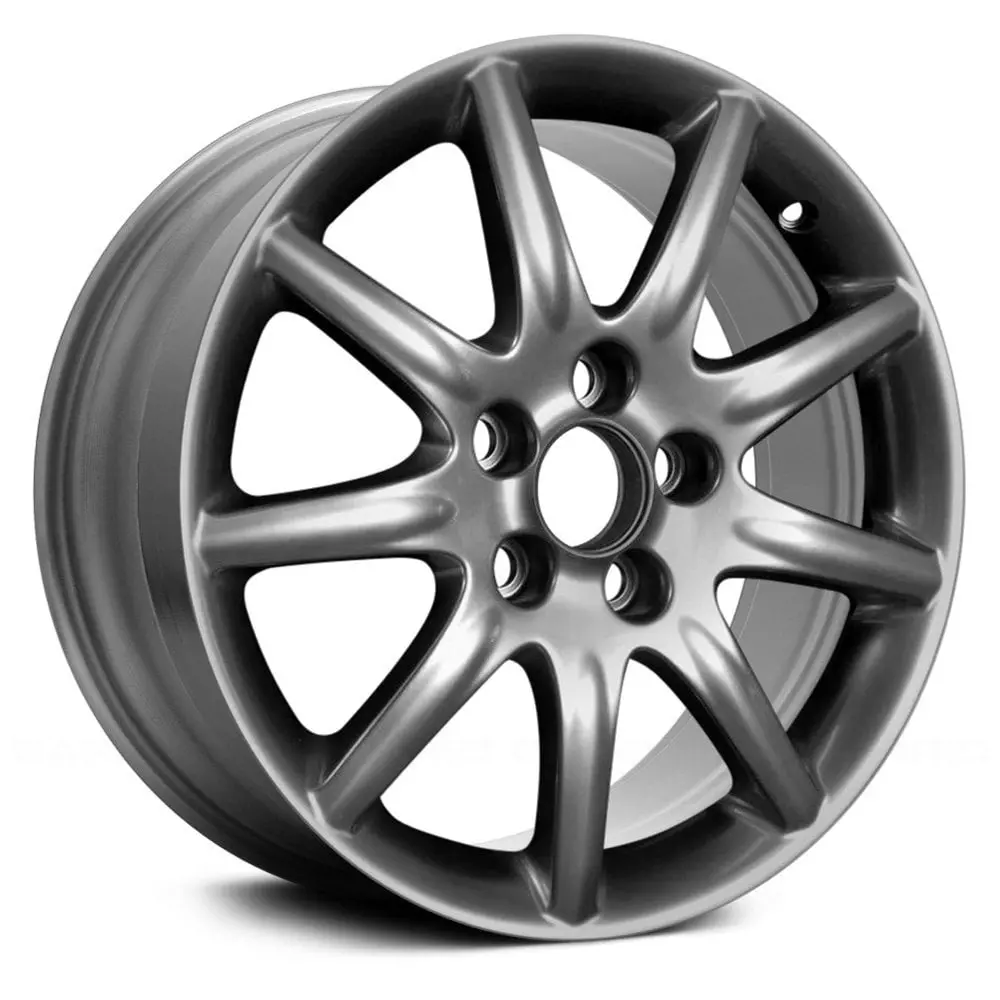 19X8.5 Silver Alloy Replica Wheel For Buick Allure 2010 | Oe Style Replacement Rim | Fits 5X120 Bolt Pattern 1