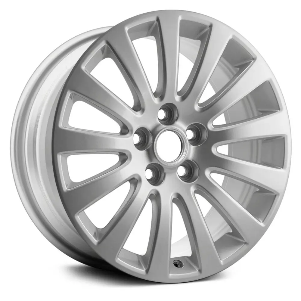 17X7 Silver Remanufactured Alloy Wheel For Buick Lucerne 2006–2008 | Oem Factory Replacement Rim | Fits 5X114.3 Bolt Pattern 1