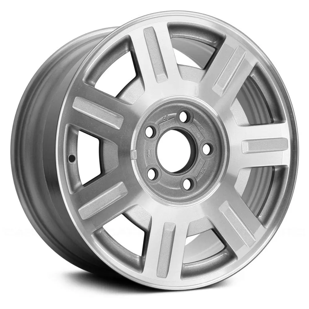 16X7 Silver Remanufactured Alloy Wheel For Cadillac Deville 2003–2005 | Oem Factory Replacement Rim | Fits 5X114.3 Bolt Pattern 1