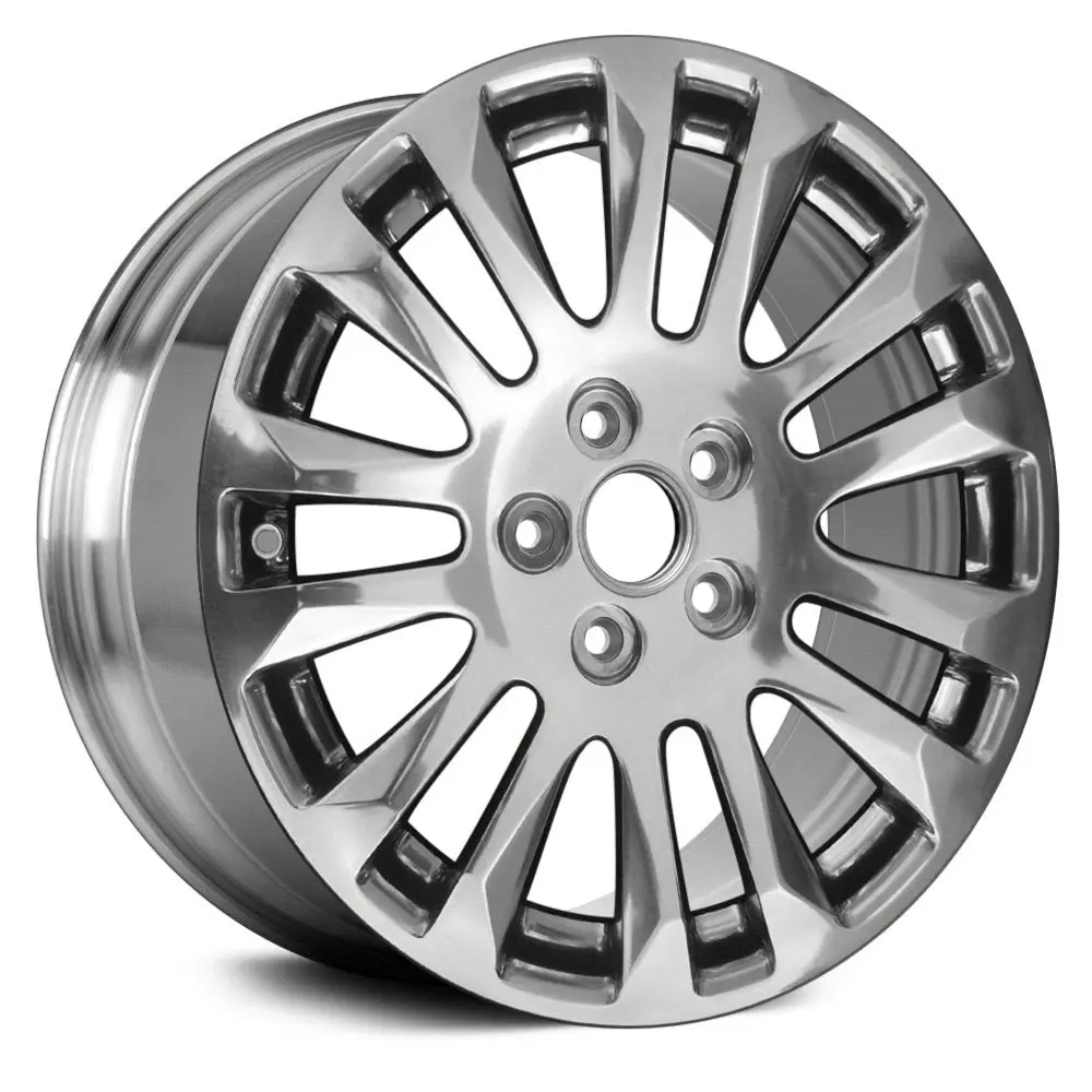 18X8.5 Polished Remanufactured Alloy Wheel For Cadillac Cts 2010–2014 | Oem Replacement Rim | Fits 5X114.3 Bolt Pattern 1