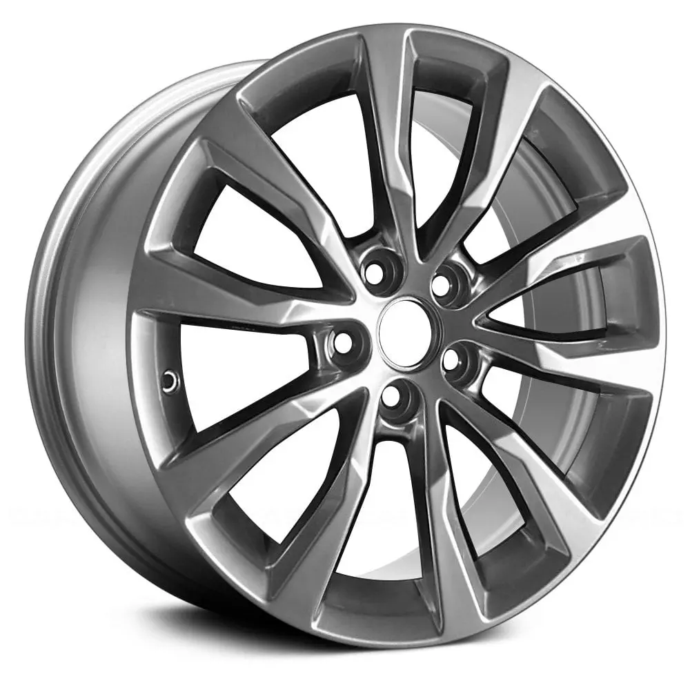19X8.5 Silver Remanufactured Alloy Wheel For Cadillac Xts 2015–2016 | Oem Replacement Rim | Fits 5X120 Bolt Pattern 1