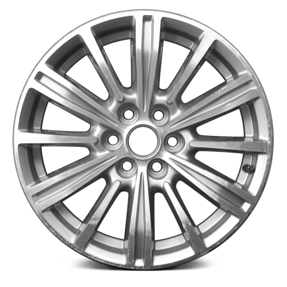 18X8 Silver Remanufactured Alloy Wheel For Cadillac Xt5 2017–2018 | Oem Factory Replacement Rim | Fits 6X114.3 Bolt Pattern 2