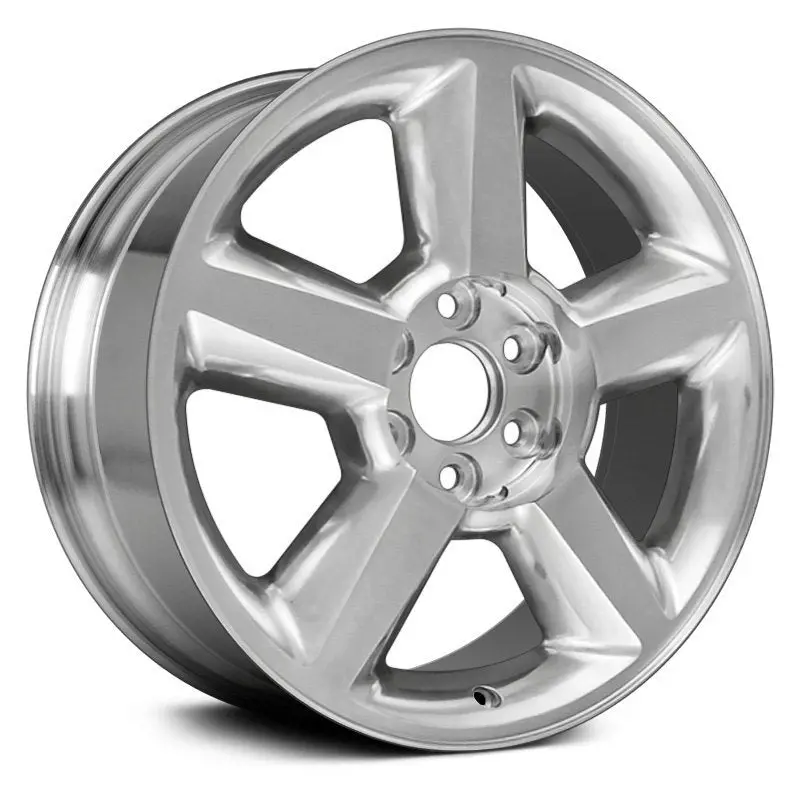 20 X 8.5 Alloy Replica Wheel With 6 X 139.7 Bolt Pattern | Oem Factory Replacement Rim | Chevrolet Avalanche 2007–2013 - Polished | Polished 1