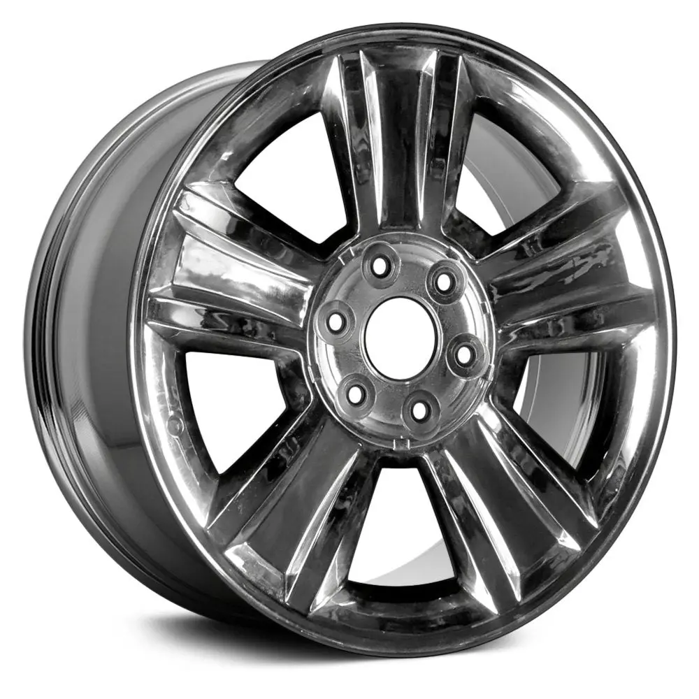 18X7.5 Polished Remanufactured Alloy Wheel For Buick Envision 2017 | Oem Factory Replacement Rim | Fits 5X114.3 Bolt Pattern 1