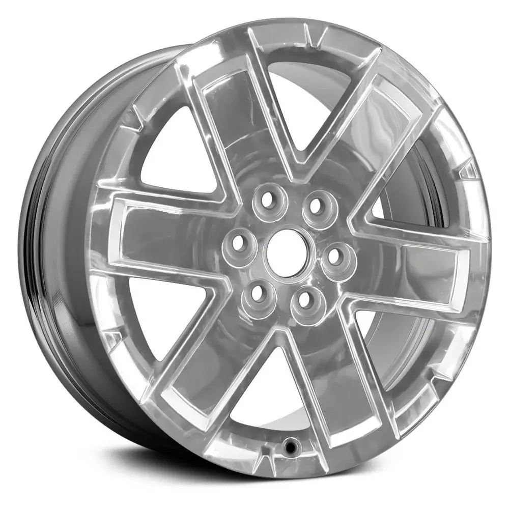20X7.5 Chrome Alloy Replica Wheel For Gmc Acadia 2010–2016 | Oe Style Replacement Rim | Fits 6X132 Bolt Pattern 1