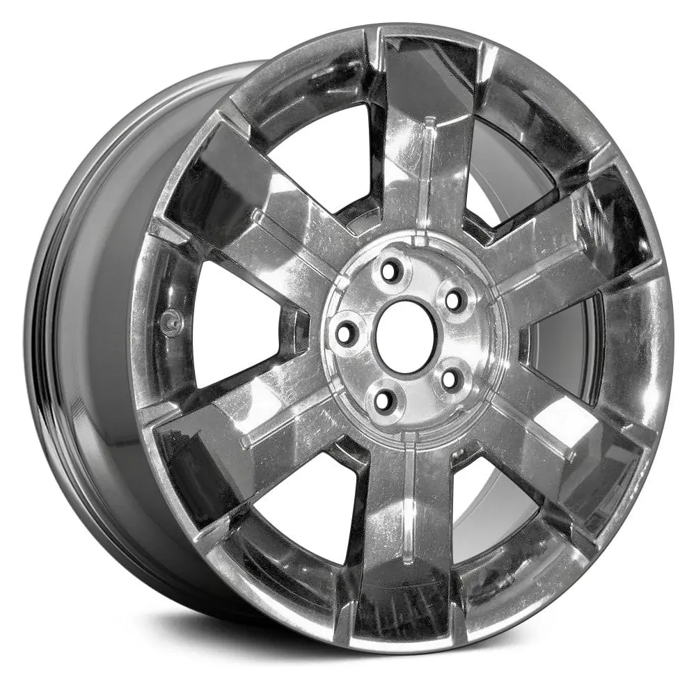 19X7 Cladded Chrome Alloy Replica Wheel For Gmc Terrain 2010–2015 | Oe Style Replacement Rim | Fits 5X120 Bolt Pattern 1