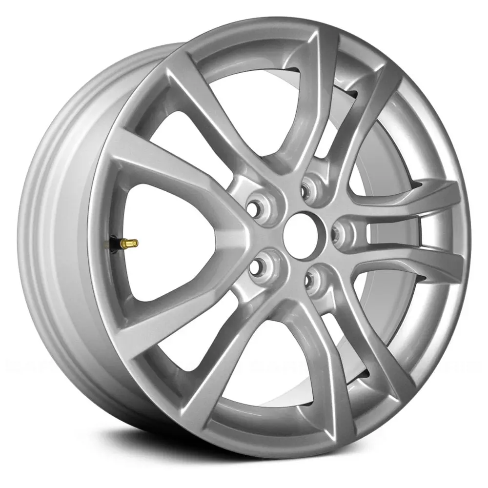 18 X 7.5 Alloy Remanufactured Wheel With 5 X 120 Bolt Pattern - Silver | Oem Factory Replacement Rim |  | Silver 1