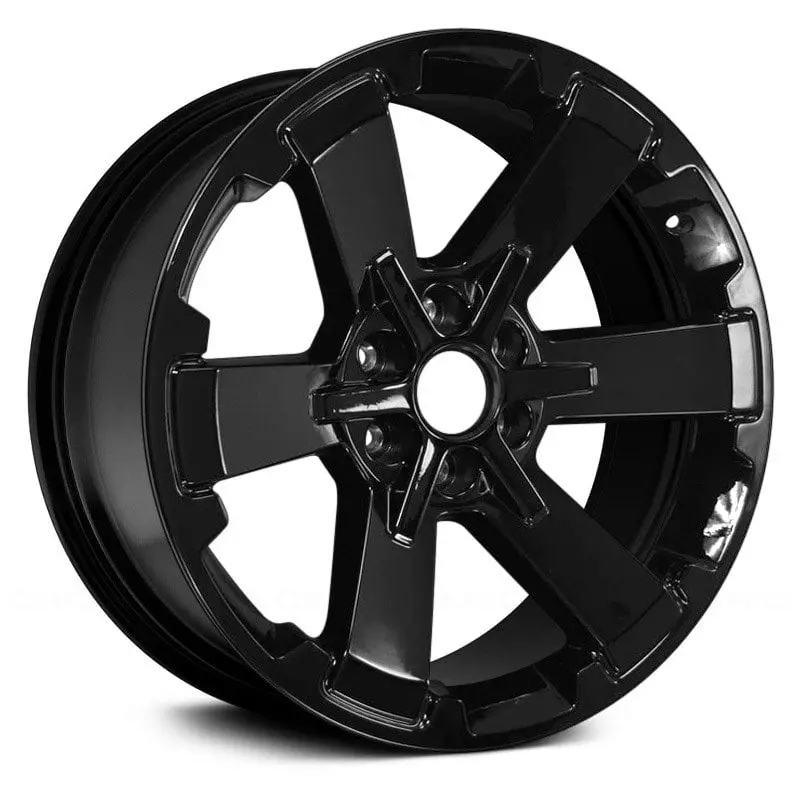22 X 9 Alloy Remanufactured Wheel With 6 X 139.7 Bolt Pattern | Oem Factory Replacement Rim | Cadillac Escalade 2015-2020 - Gloss Black | Gloss Black 1