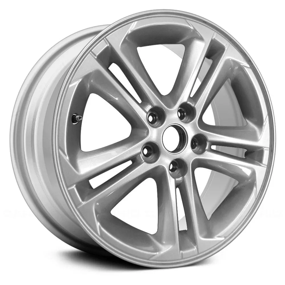 16 X 7 Alloy Remanufactured Wheel With 5 X 105 Bolt Pattern | Oem Factory Replacement Rim | Chevy Cruze 2016-2017 - Silver | Silver 1