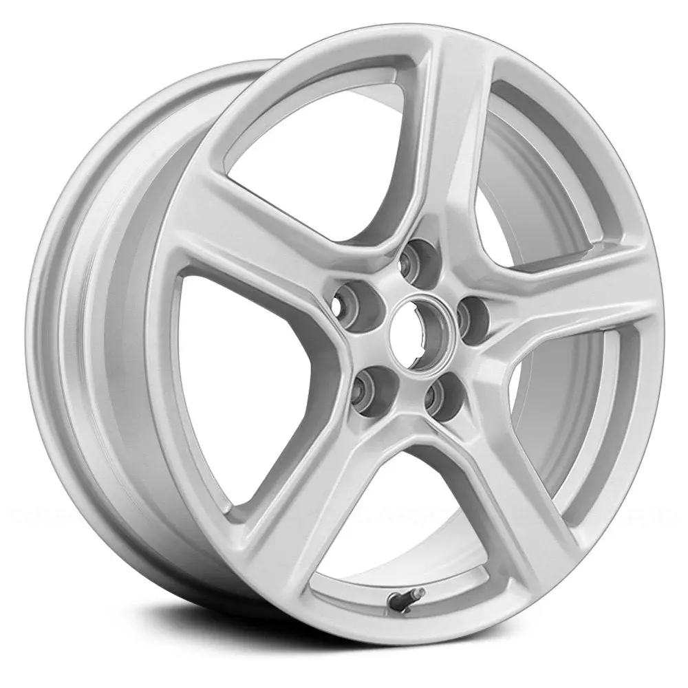 18 X 8.5 Alloy Remanufactured Wheel With 5 X 120 Bolt Pattern | Oem Factory Replacement Rim | Chevy Camaro 2016 - Silver | Silver 1