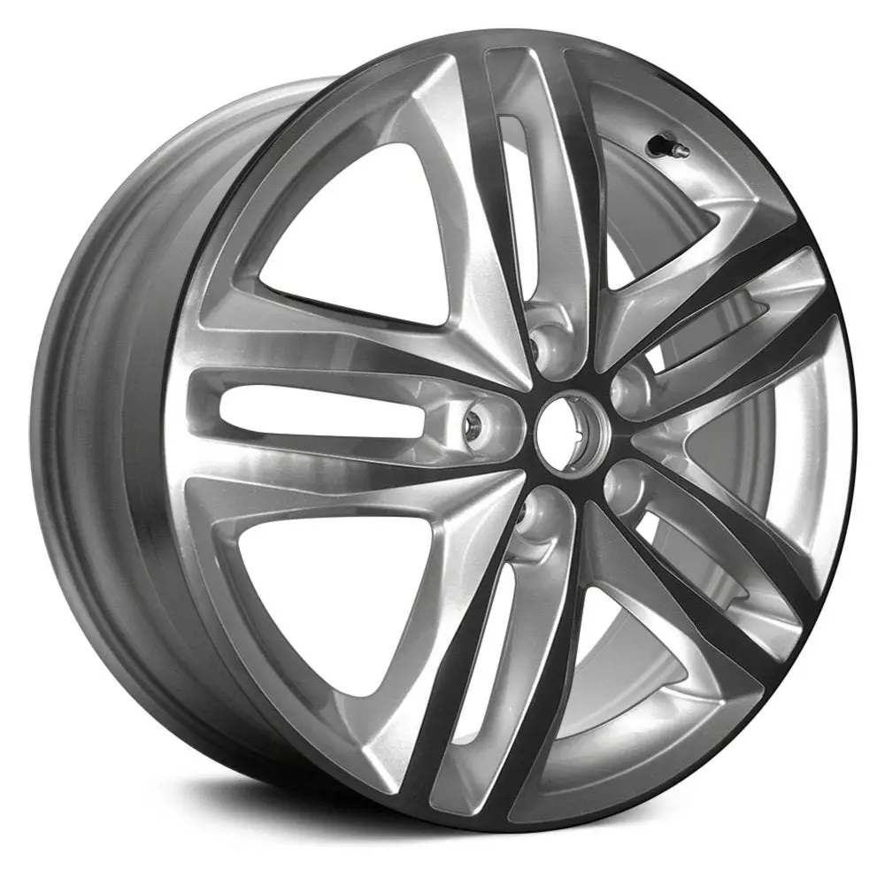 19 X 7.5 Alloy Remanufactured Wheel With 5 X 120 Bolt Pattern | Oem Factory Replacement Rim | Chevy Equinox 2018-2019 - Machined And Silver | Machined And Silver 1