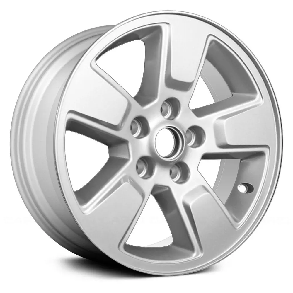 16 X 7 Alloy Remanufactured Wheel With 5 X 114.3 Bolt Pattern | Oem Factory Replacement Rim | Jeep Compass 2013 - Silver | Silver 1