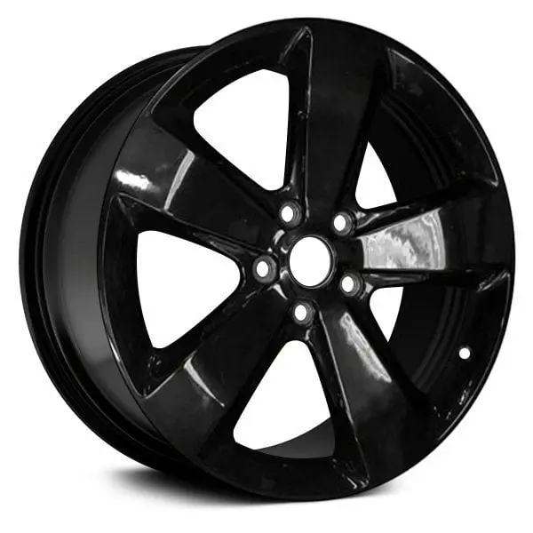 20 X 8 Alloy Replica Wheel With 5 X 127 Bolt Pattern | Oem Factory Replacement Rim | Jeep Grand Cherokee 2014-2016 - Gloss Black | Gloss Black 1