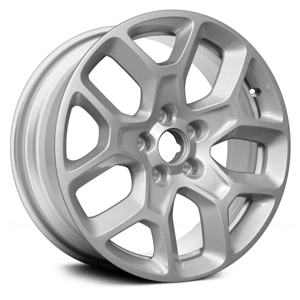 17 X 7 Alloy Remanufactured Wheel With 5 X 110 Bolt Pattern | Oem Factory Replacement Rim | Jeep Renegade 2015-2017 - Silver | Silver 1