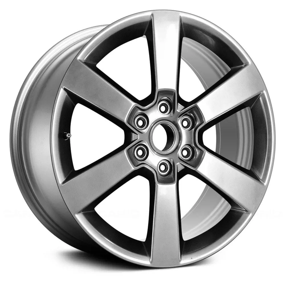20X8.5 Hyper Silver Remanufactured Alloy Wheel For Ford F-150 2015–2017 | Oem Factory Replacement Rim | Fits 6X135 Bolt Pattern 1