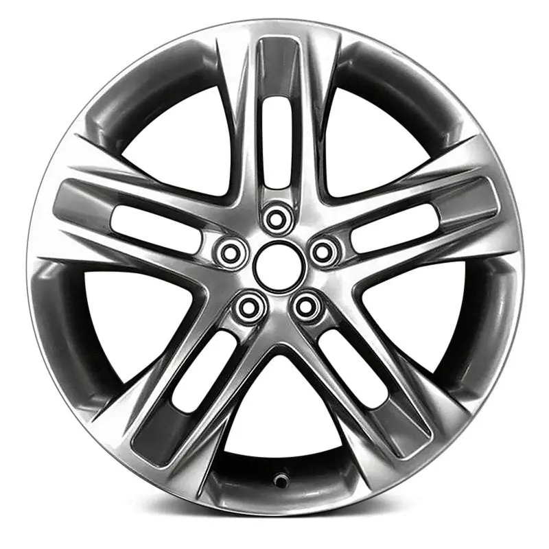 19X8.5 Light Silver Metallic Remanufactured Alloy Wheel For Lincoln Mkc 2015–2017 | Oem Replacement Rim | Fits 5X108 Bolt Pattern 2
