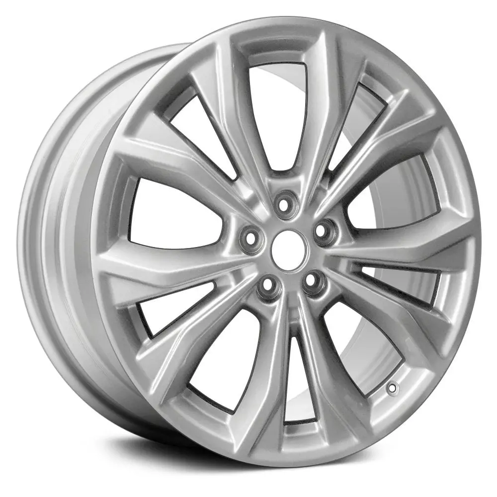 18X7.5 Machined Dark Charcoal Remanufactured Alloy Wheel For Ford F-150 2018 | Oem Factory Replacement Rim | Fits 6X135 Bolt Pattern 1