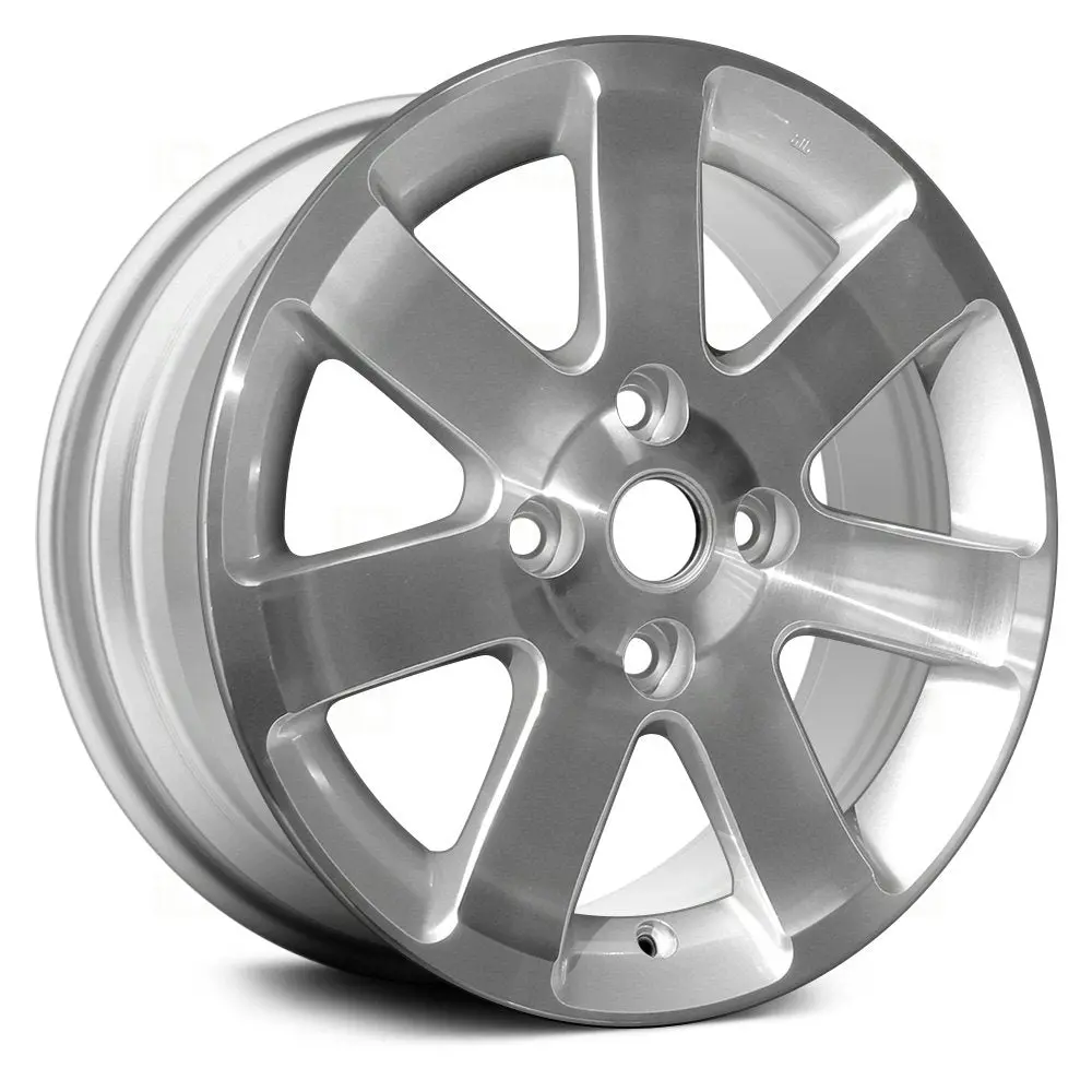 16X6.5 Silver Alloy Remanufactured Wheel For Nissan Sentra 2007–2012 | Oem Replacement Rim | Fits 4X114.3 Bolt Pattern 1