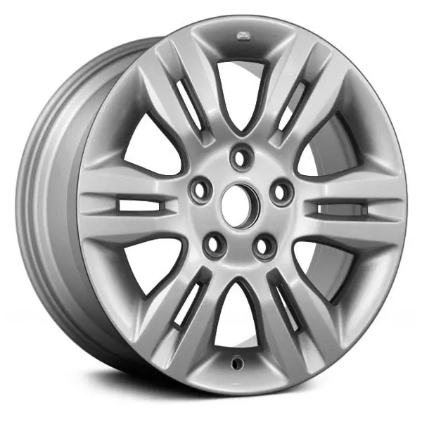 16X7 Silver Alloy Remanufactured Wheel For Nissan Altima 2010–2013 | Oem Replacement Rim | Fits 5X114.3 Bolt Pattern 1