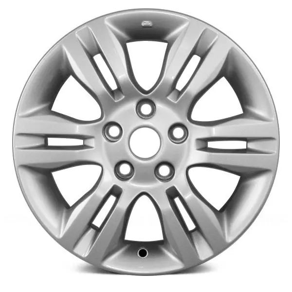 16X7 Silver Alloy Remanufactured Wheel For Nissan Altima 2010–2013 | Oem Replacement Rim | Fits 5X114.3 Bolt Pattern 2