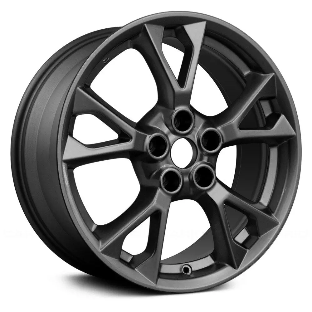 18X8 Medium Charcoal Metallic Alloy Wheel For Nissan Maxima 2012–2014 | Oem Remanufactured Rim | Fits 5X114.3 Bolt Pattern 1