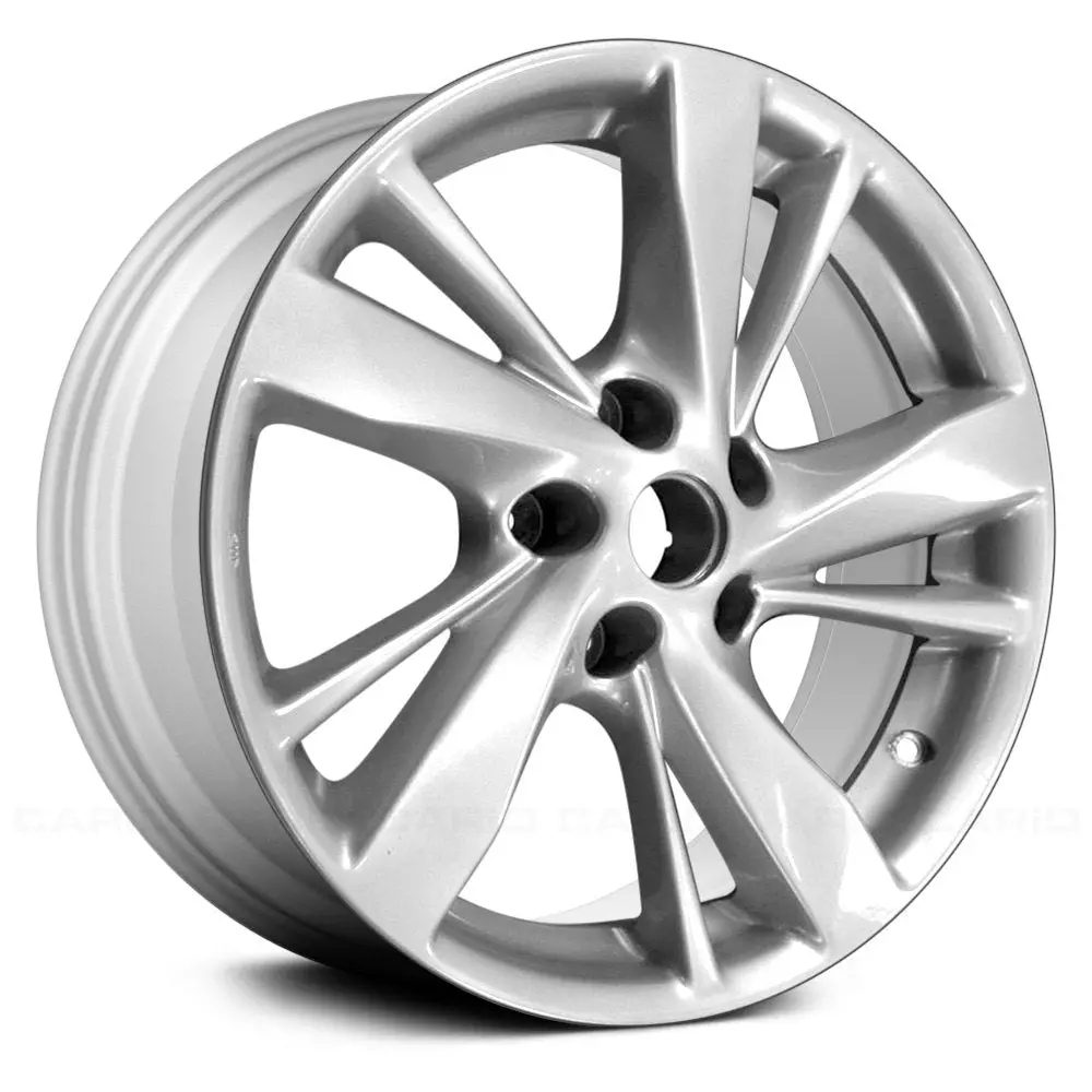 17X7.5 Silver Metallic Alloy Remanufactured Wheel For Nissan Altima 2013–2015 | Oem Replacement Rim | Fits 5X114.3 Bolt Pattern 1
