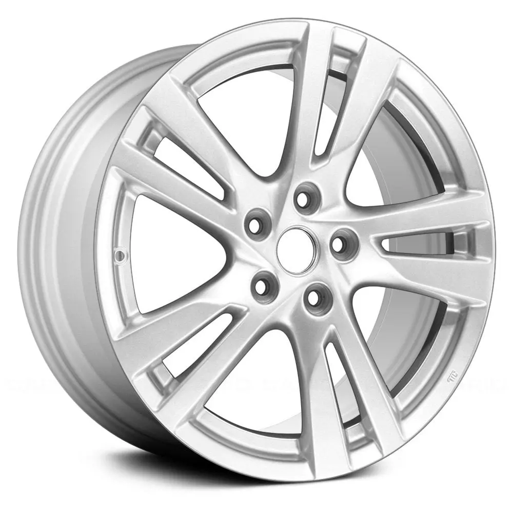 18X7.5 Silver Metallic Alloy Replica Wheel For Nissan Altima 2013–2017 | Oe Replacement Rim | Fits 5X114.3 Bolt Pattern 1