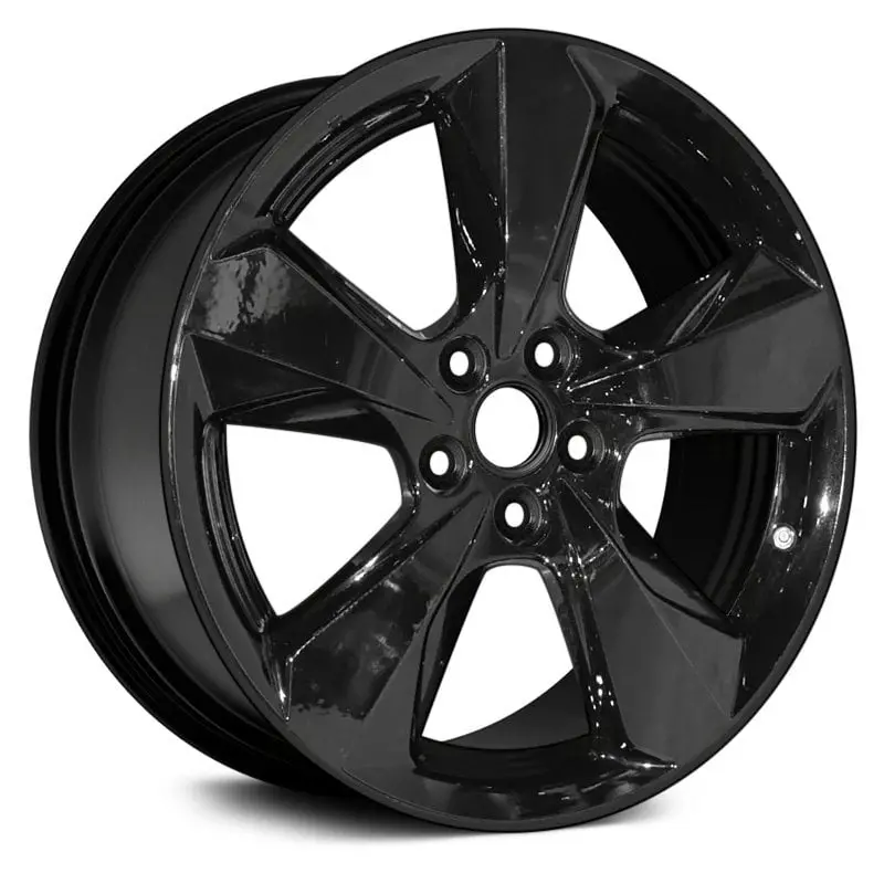 20 X 8.5 Alloy Remanufactured Wheel With 5 X 102 Bolt Pattern | Oem Factory Replacement Rim | Honda Passport 20019 - Black | Black 1