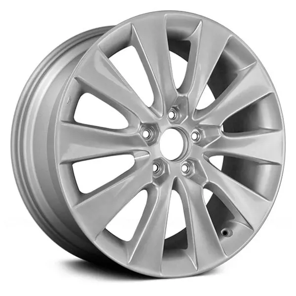 18 X 8 Alloy Remanufactured Wheel With 5 X 114.3 Bolt Pattern | Oem Factory Replacement Rim | Honda Accord 2008-2010 - Silver | Silver 1