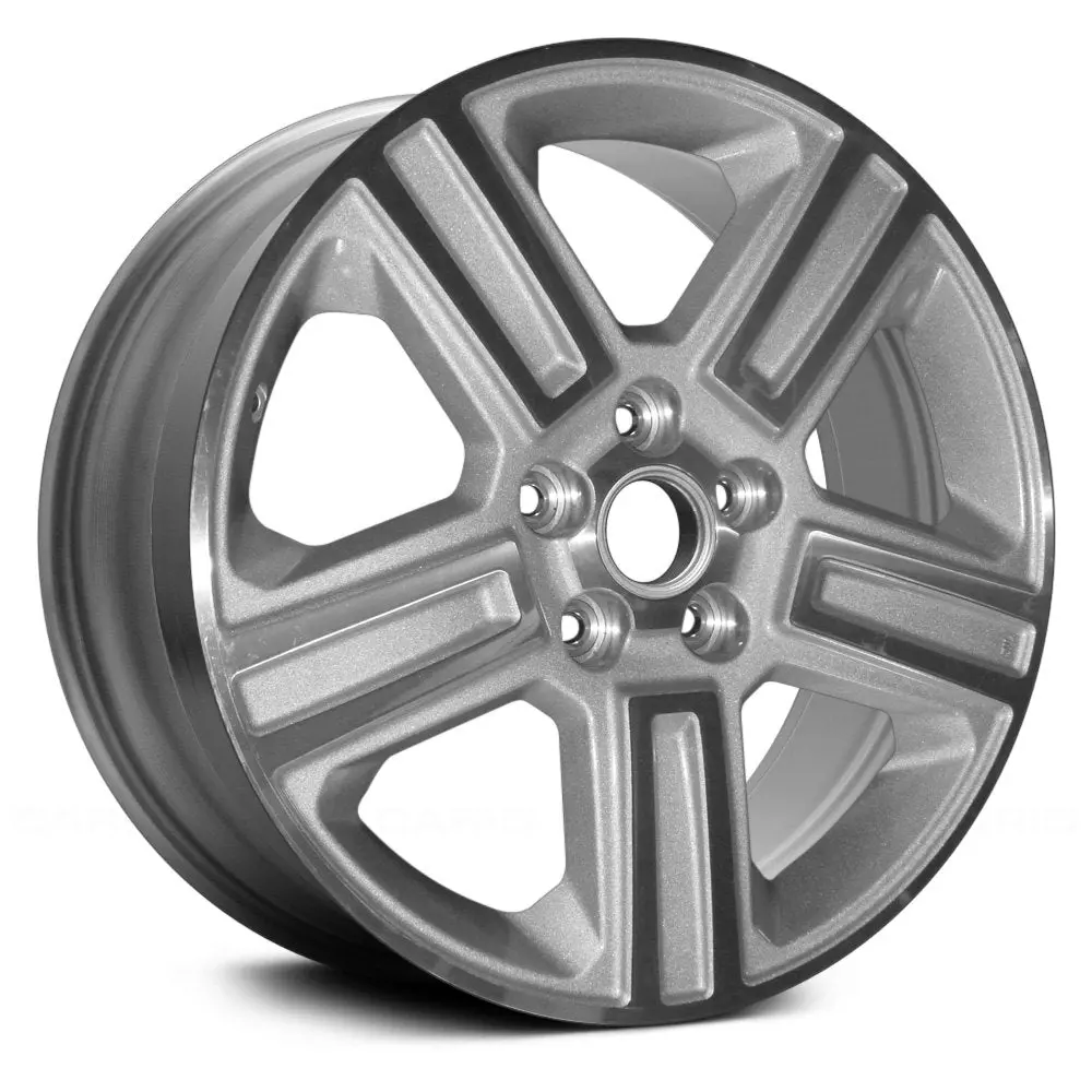 18 X 7.5 Alloy Remanufactured Wheel With 5 X 120 Bolt Pattern | Oem Factory Replacement Rim | Honda Ridgeline 2009–2014 - Machined And Silver | Machined And Silver 1