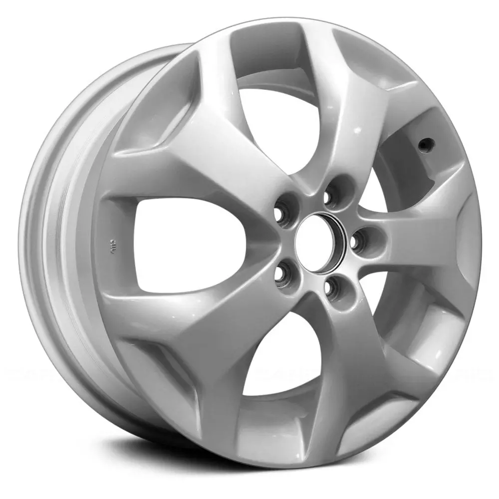 18 X 7 Alloy Remanufactured Wheel With 5 X 114.3 Bolt Pattern | Oem Factory Replacement Rim | Honda Accord 2010-2012 - Silver | Silver 1