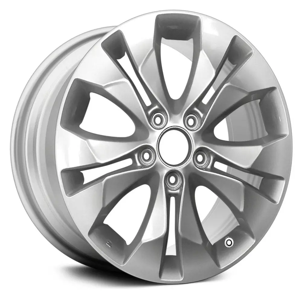 17 X 6.5 Alloy Replica Wheel With 5 X 114.3 Bolt Pattern | Oem Factory Replacement Rim | Honda Cr-V 2012–2014 - Silver | Silver 1