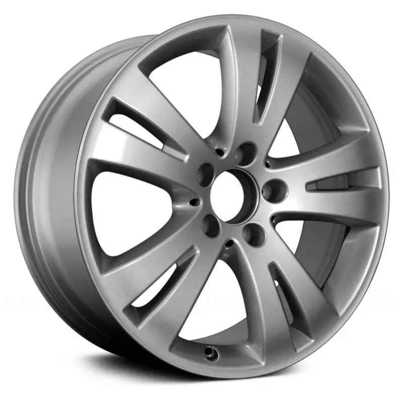 17X7.5 Silver Alloy Remanufactured Wheel For Mercedes C-Class 2008–2010 | Oem Factory Replacement | Fits 5X112 Bolt Pattern 1