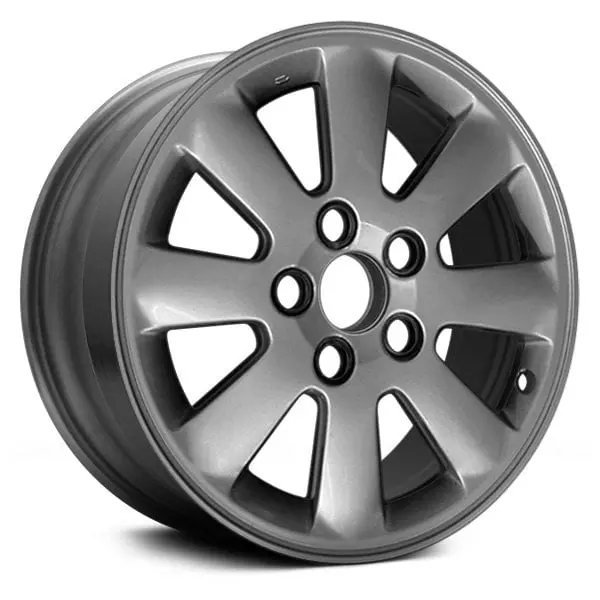16 X 6.5 Alloy Remanufactured Wheel With 5 X 114.3 Bolt Pattern | Oem Factory Replacement Rim | Toyota Camry 2002-2006 - Silver | Silver 1