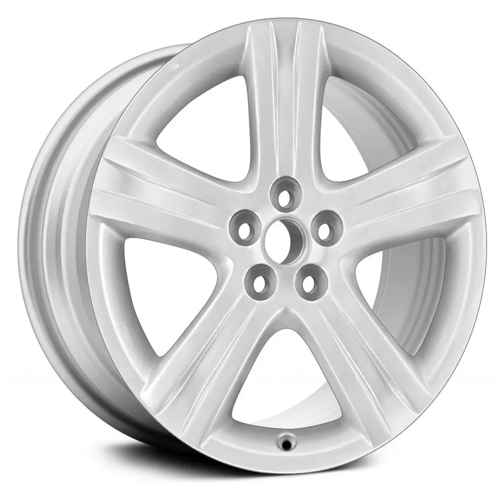 17 X 7 Alloy Replica Wheel With 5 X 100 Bolt Pattern | Oem Factory Replacement Rim | Toyota Corolla 2009-2013 - Silver | Silver 1