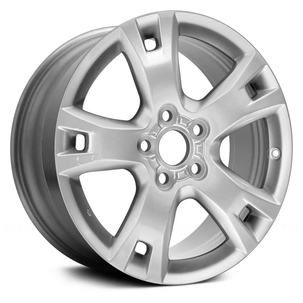 17 X 7 Alloy Remanufactured Wheel With 5 X 114.3 Bolt Pattern | Oem Factory Replacement Rim | Toyota Rav4 2009–2012 - Silver | Silver 1
