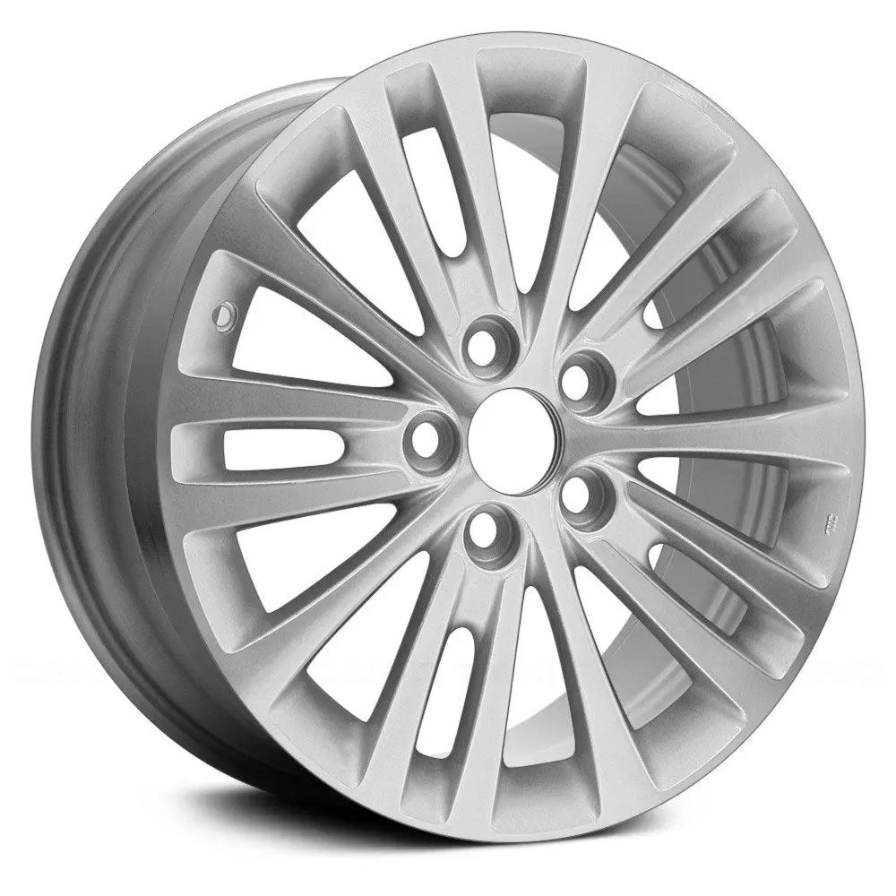 17 X 7 Alloy Remanufactured Wheel With 5 X 114.3 Bolt Pattern | Oem Factory Replacement Rim | Toyota Avalon 2013-2015 - Machined And Bright Sparkle Silvr | Machined And Bright Sparkle Silvr 1