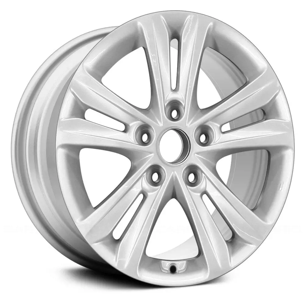 16 X 6.5 Alloy Remanufactured Wheel With 5 X 114.3 Bolt Pattern | Oem Factory Replacement Rim | Hyundai Sonata 2011-2014 - Silver | Silver 1
