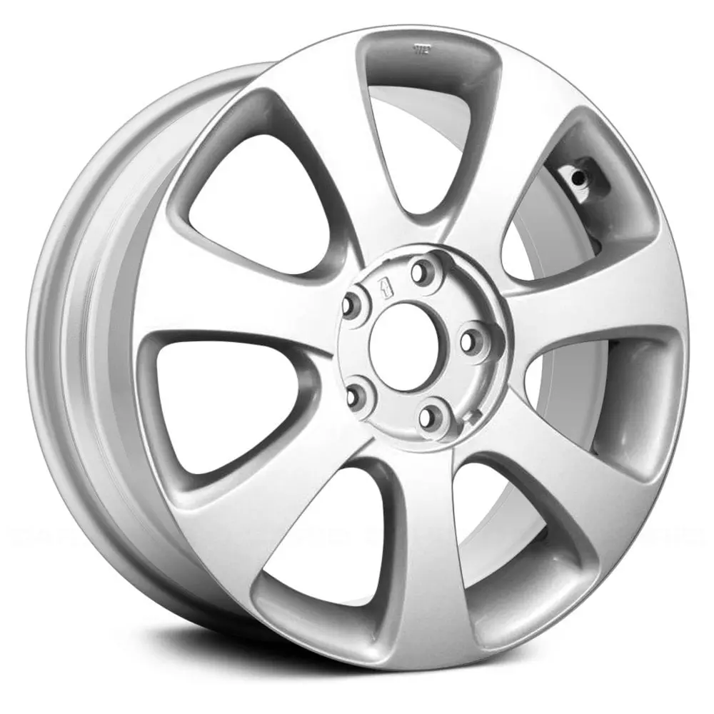 17 X 7 Alloy Remanufactured Wheel With 5 X 114.3 Bolt Pattern | Oem Factory Replacement Rim | Hyundai Elantra 2011-2013 - Silver | Silver 1