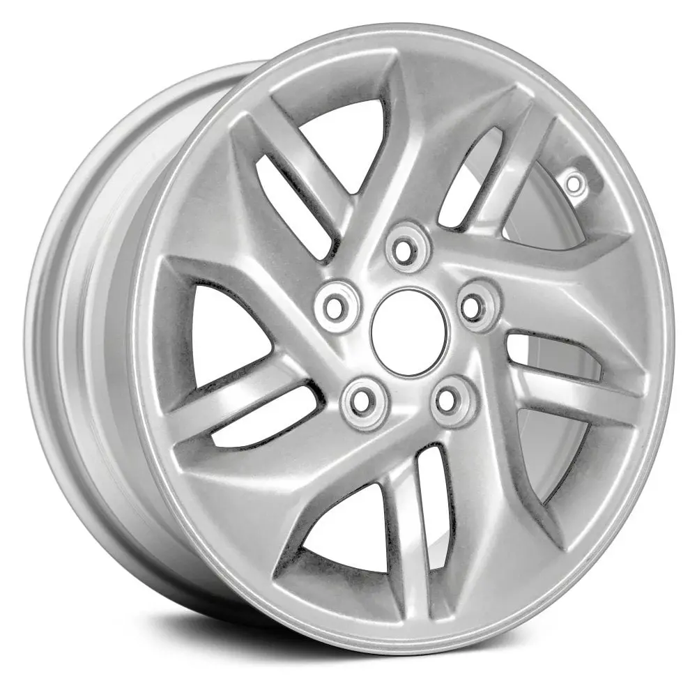 15 X 6 Alloy Remanufactured Wheel With 5 X 114.3 Bolt Pattern | Oem Factory Replacement Rim | Hyundai Venue 2020-2021 - Sparkle Silver | Sparkle Silver 1