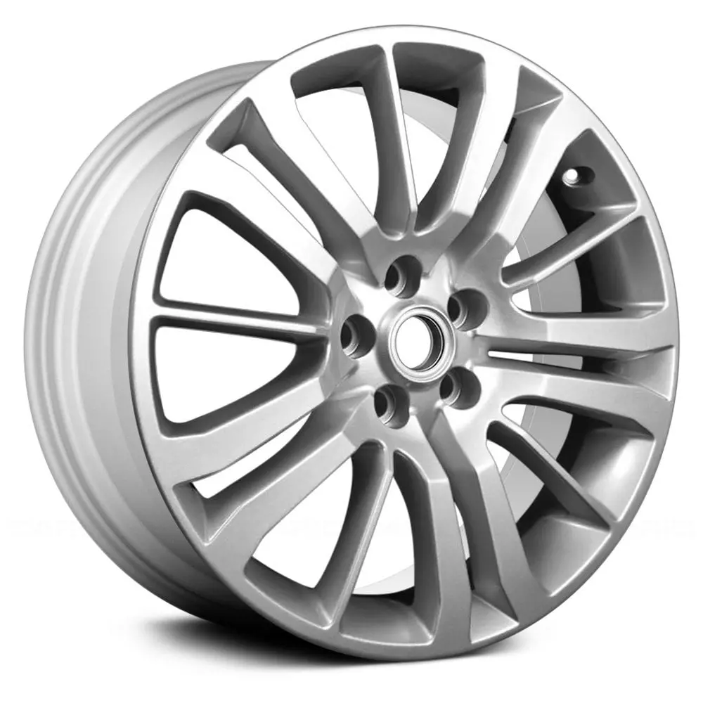 20" X 9.5" Alloy Remanufactured Wheel With 5 X 120 Bolt Pattern | Oem Factory Replacement Rim | Land Rover Range Rover Sport 2009–2013 - Sparkle Silver Full Face | Sparkle Silver Full Face 1