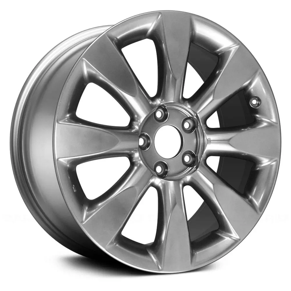 18 X 8 Alloy Remanufactured Wheel With 5 X 114.3 Bolt Pattern | Oem Factory Replacement Rim | Infiniti M35 2006-2007 - Light Smoked Hyper Silver | Light Smoked Hyper Silver 1