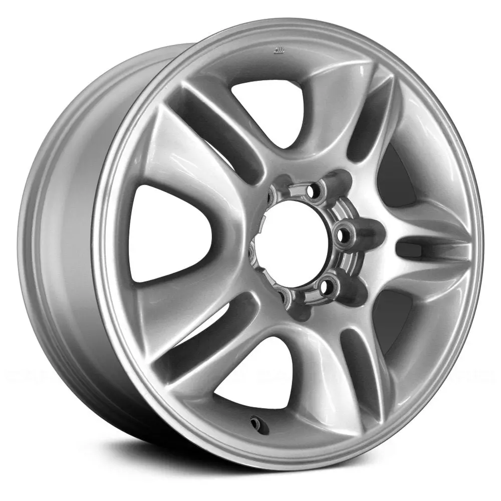 17X7.5 Silver Alloy Remanufactured Wheel For Lexus Gx 2003–2009 | Oem Replacement Rim | Fits 6X139.7 Bolt Pattern 1